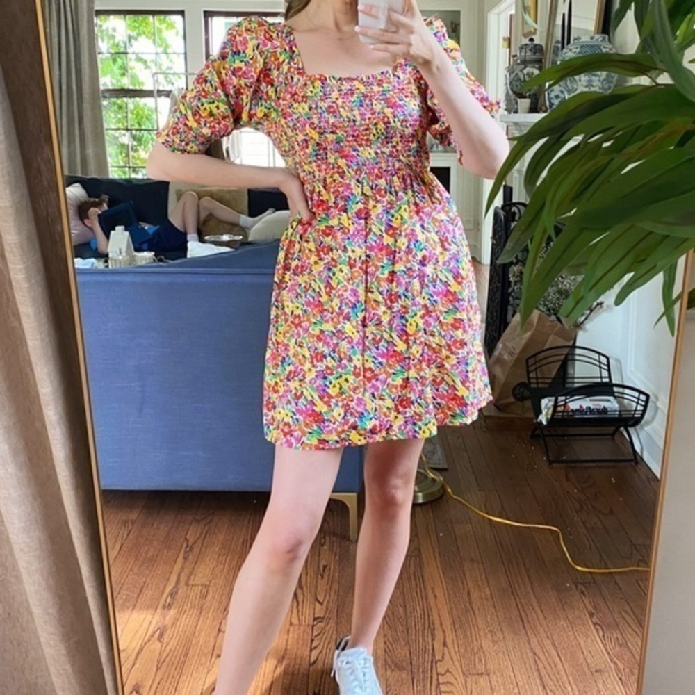 Plus Size 4X NWT RIXO x Target Multicolor Floral Off-Shoulder Dress
